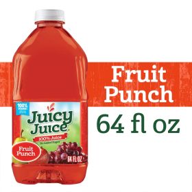 Juicy Juice 100% Juice, Fruit Punch, 64 fl oz Bottle