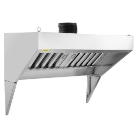 VEVOR Commercial Exhaust Hood, 5FT Food Truck Hood Exhaust