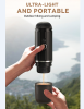 Wireless heated Coffee maker 100W Car Coffee Machine Nepresso / DoIce-Gust Capsule (Nestle) + coffee powder 2in1 extraction espresso 150 cups 7500 mAh